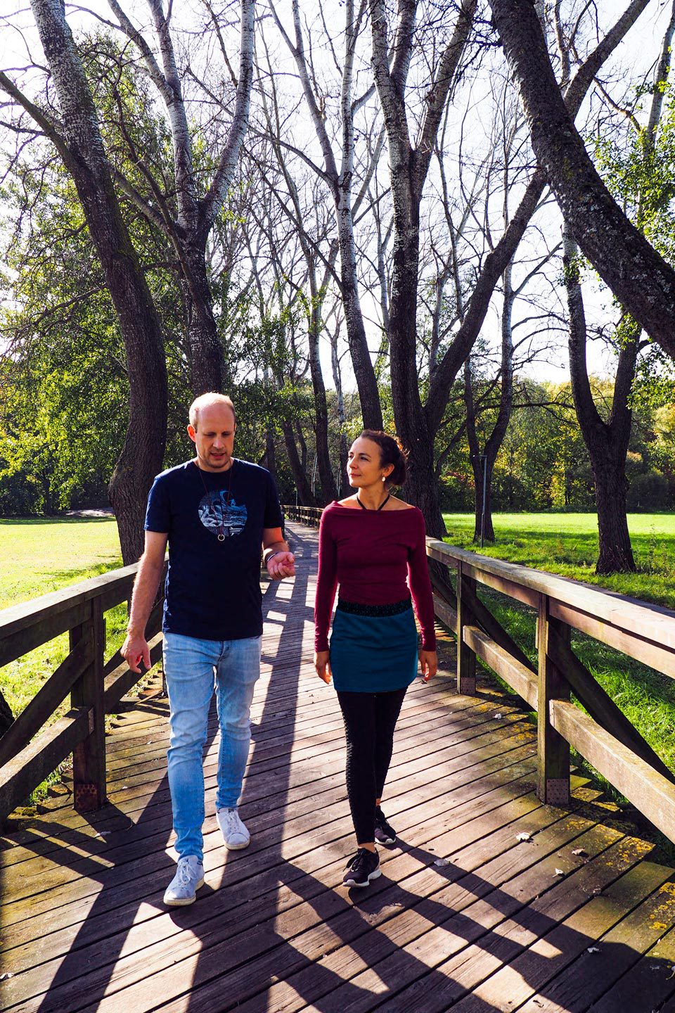 Walk to talk